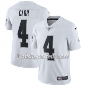 Maillot Homme Oakland Raiders Derek Carr 4 Nike Blanc